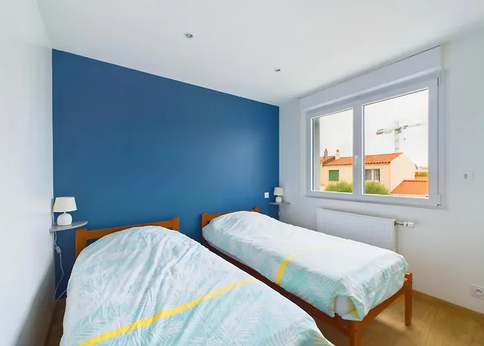 A 15min A Pied De La Plage, Maison Pour 6 Tatil Evi