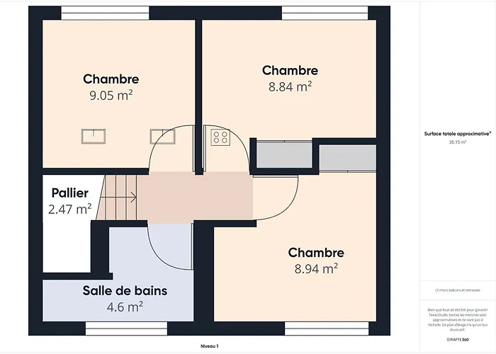 A 15min A Pied De La Plage, Maison Pour 6 *